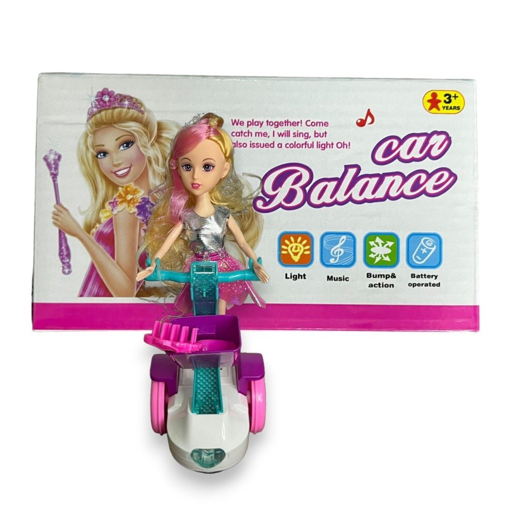 BONECA COM OVERBOARD COM LUZ E MUSICA