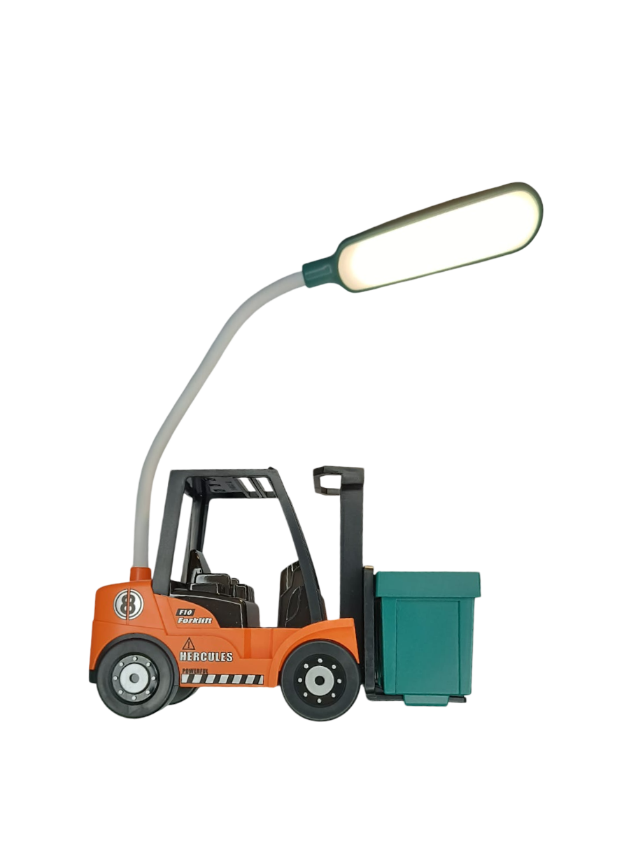 LUMINÁRIA INFANTIL EMPILHADEIRA COM LED E APONTADOR