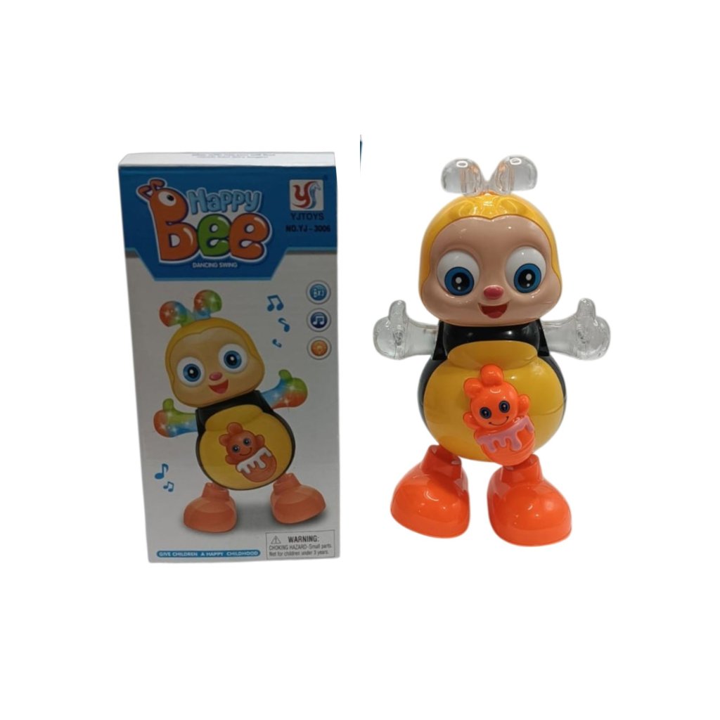 ABELHA MUSICAL COM LUZ E DANÇA