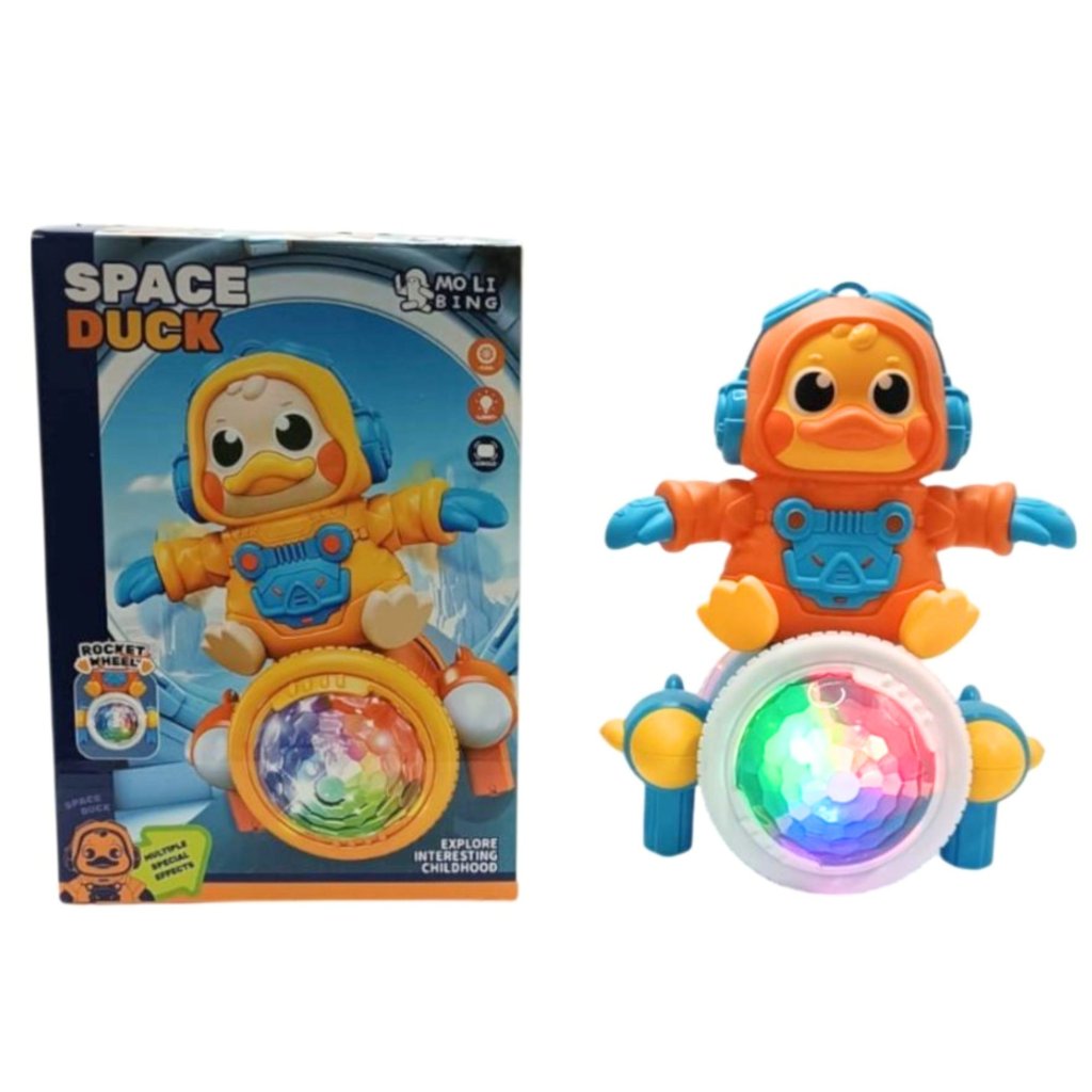 PATO MUSICAL COM LUZ E DANÇA