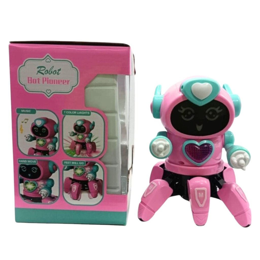 ROBO DANÇARINO COM MUSICA E LUZ