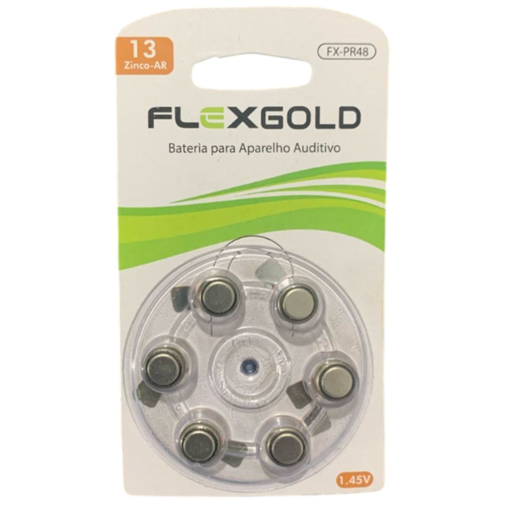 BATERIA APARELHO AUDITIVO PR48/13
