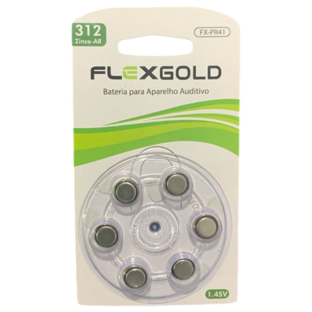 BATERIA APARELHO AUDITIVO PR41/312