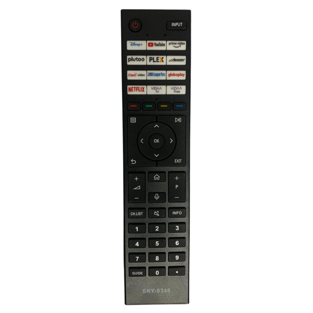 TOSHIBA SMART DISNEY/ YOUTUBE/ PRIME VIDEO/ PLUTO/ PLEX/ DEEZER/ CLARO/ NBA/ GLOBOPLAY/ NETFLIX/ VIDAA