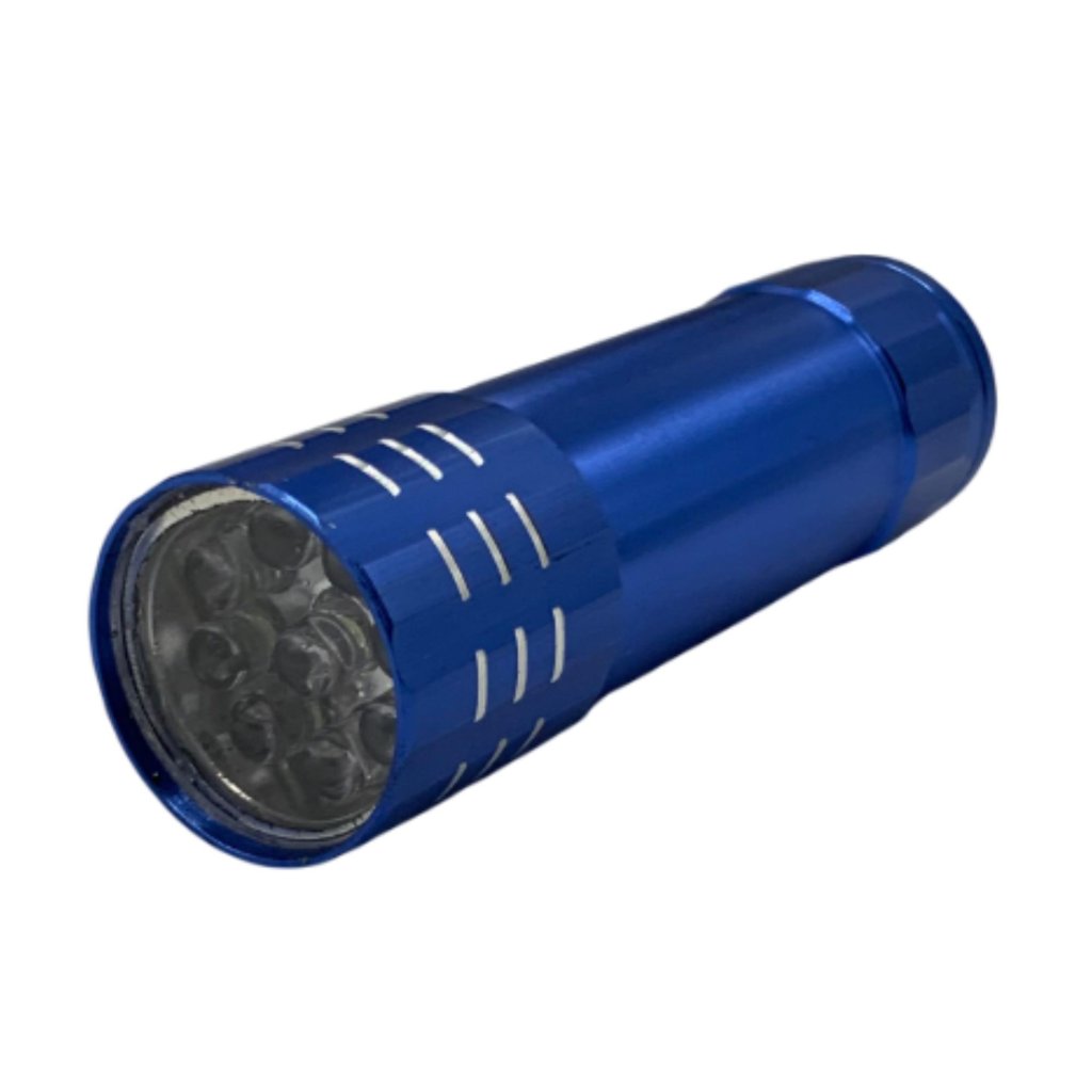 MINI LANTERNA A PILHA DE 9 LED