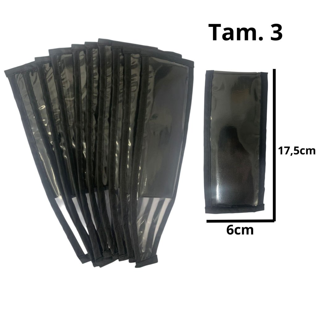 PACOTE DE CAPAS DE CONTROLE C/10 TAM 3 