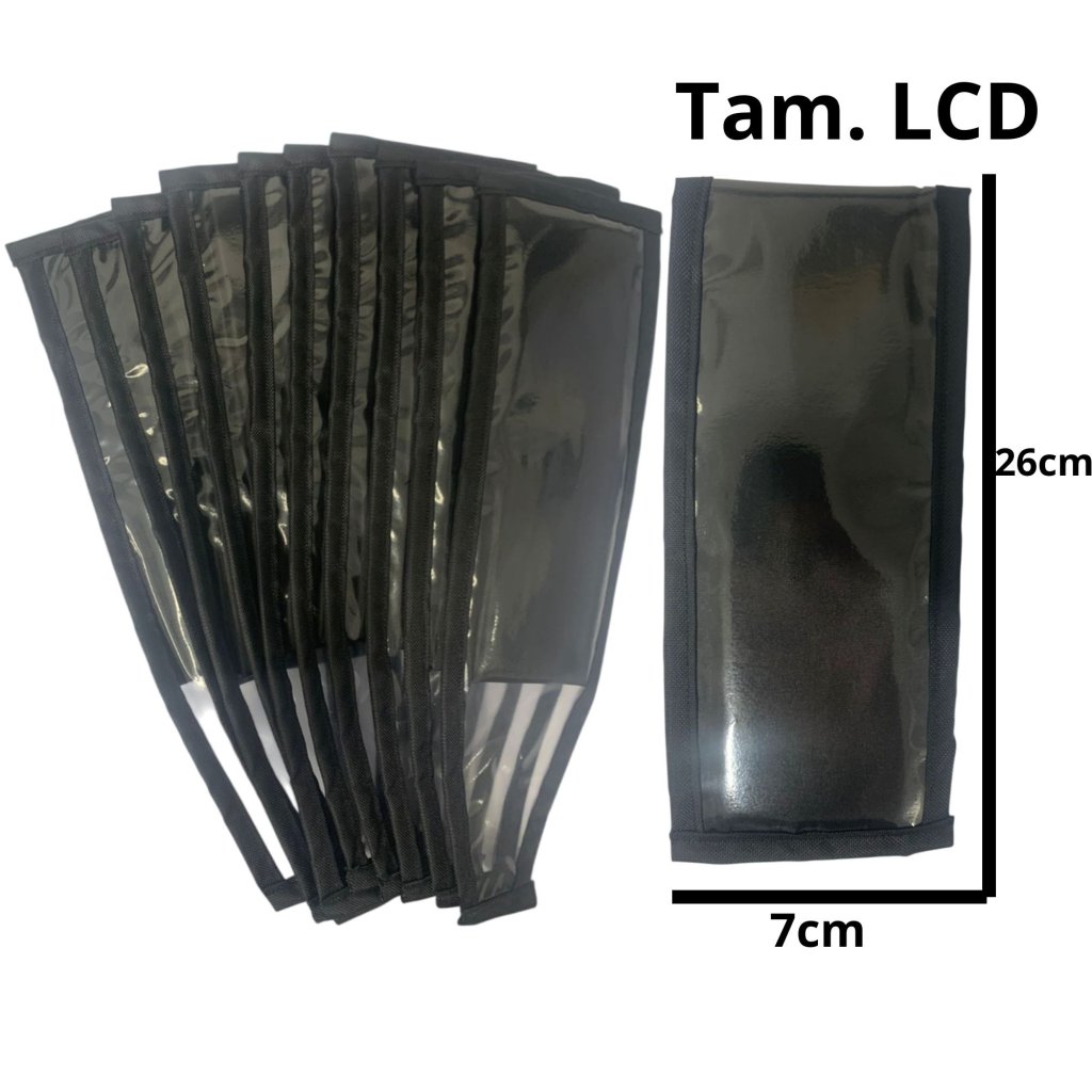 PACOTE DE CAPAS DE CONTROLE C/10 TAM LCD