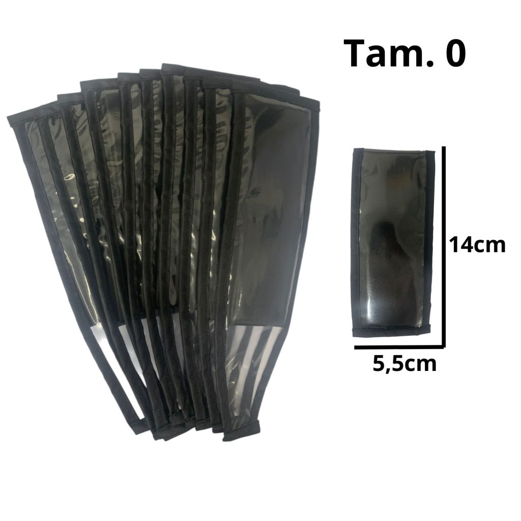 PACOTE DE CAPAS DE CONTROLE C/10 TAM 0