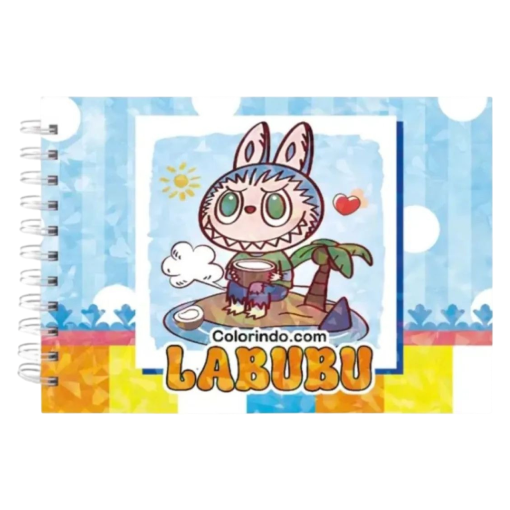 LIVRO PARA COLORIR LABUBU