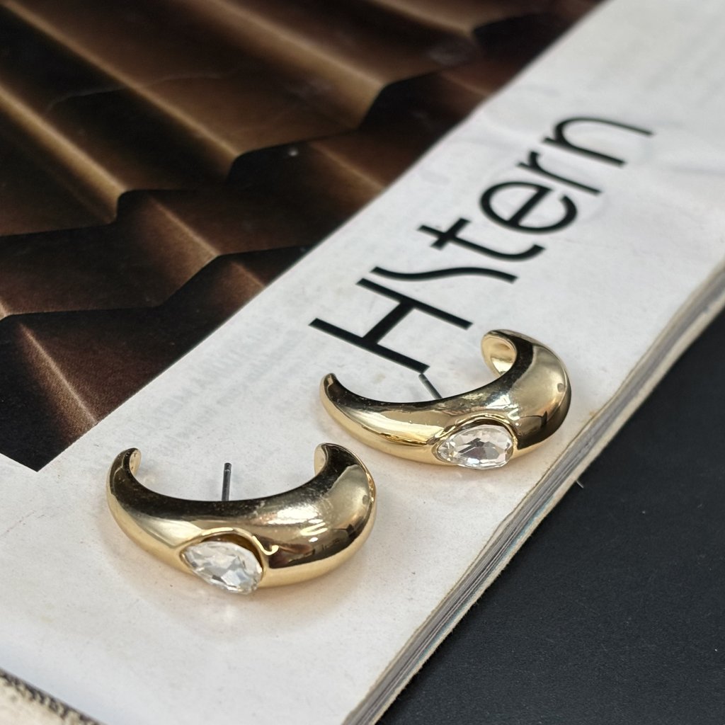 Brinco ponta zircônia 