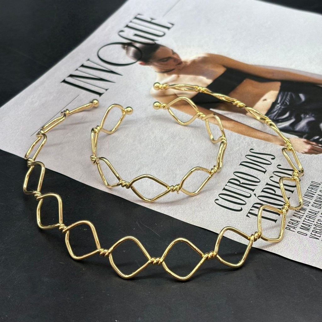 Conjunto Choker Dimas 