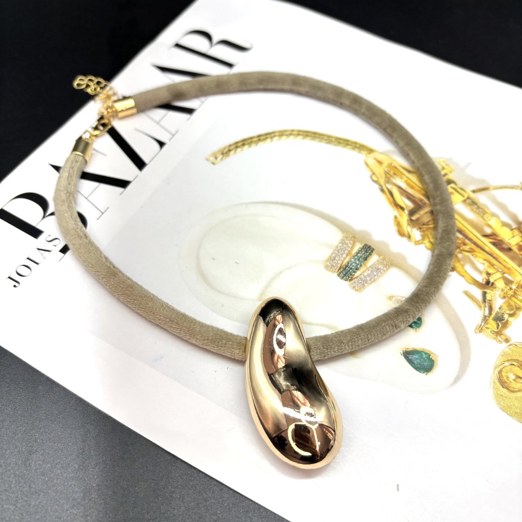 Colar veludo Vaneska 