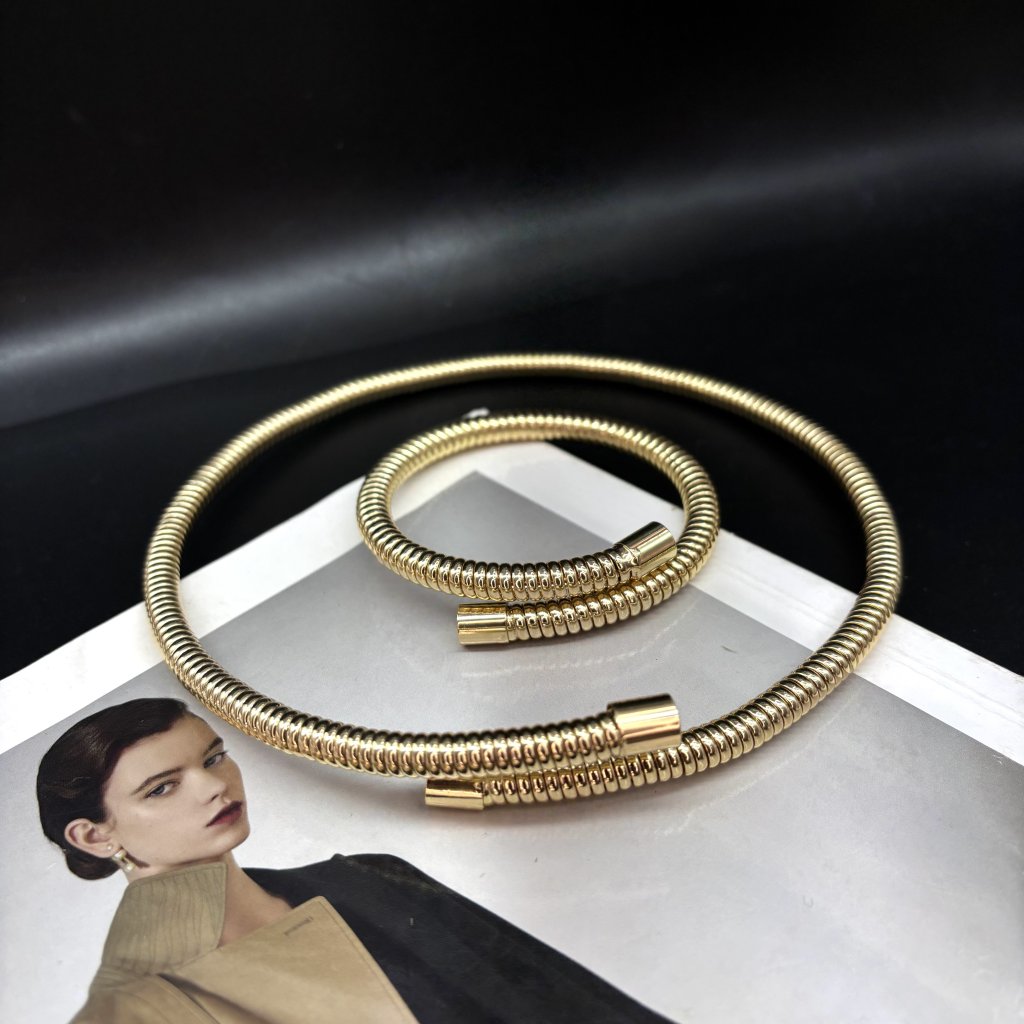 Choker + bracelete Rio