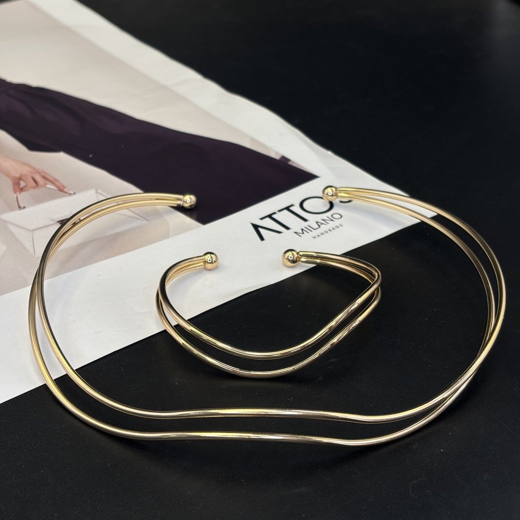 Choker e bracelete Eva 