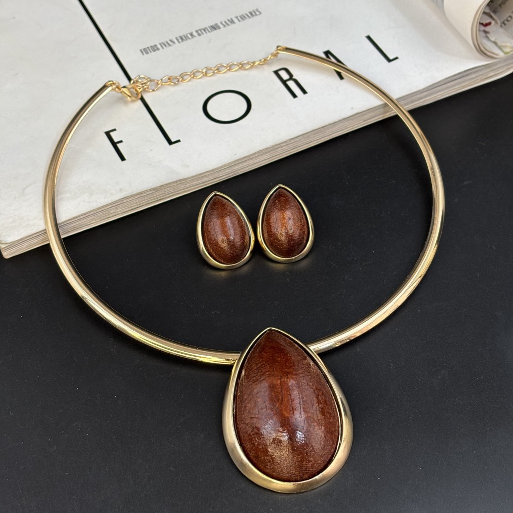 Choker Madeira Lúcia 