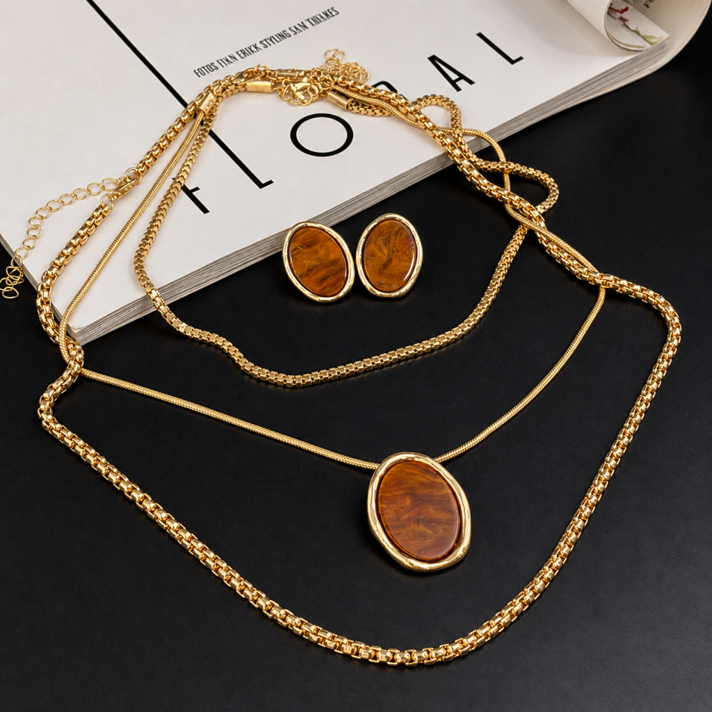 Mix colar boho Dafne 