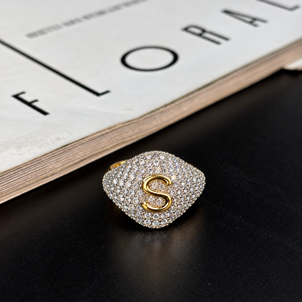 Anel diamante S 