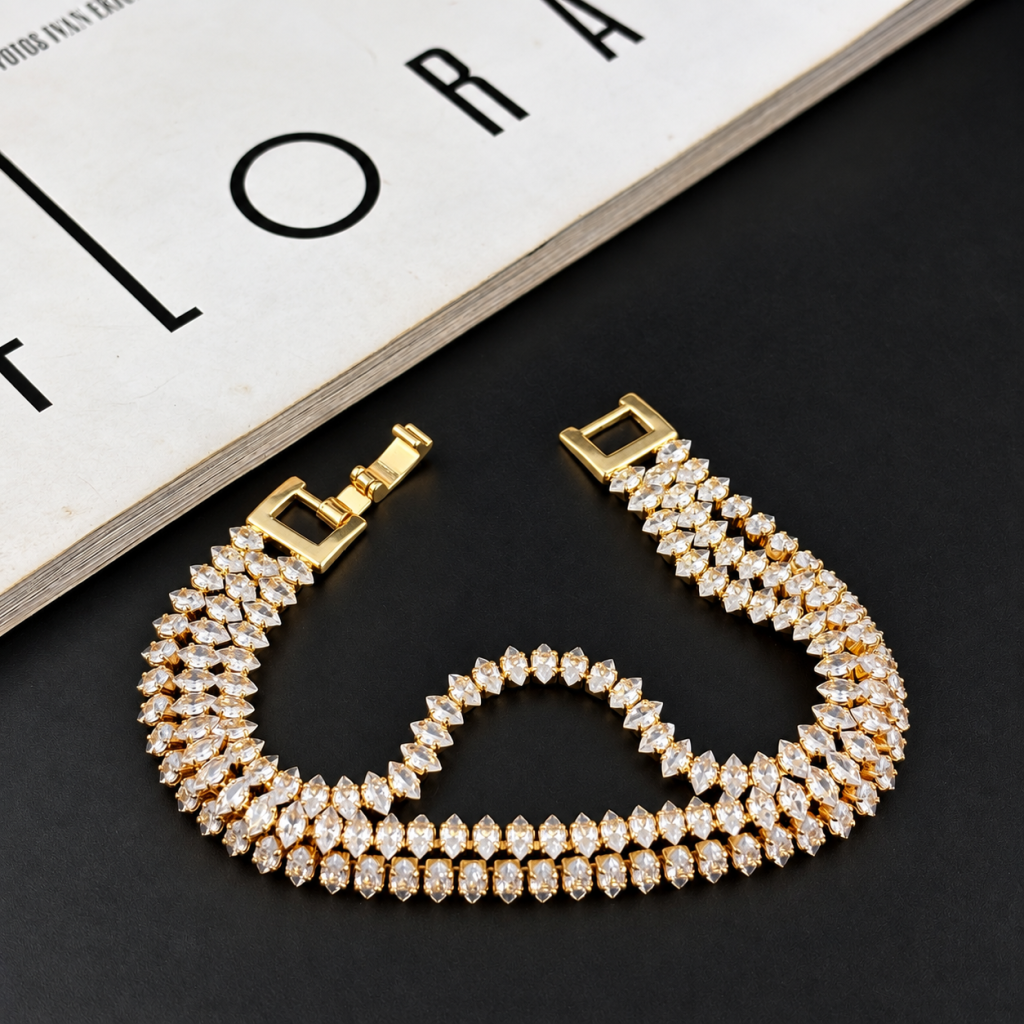 Pulseira strass Grécia 