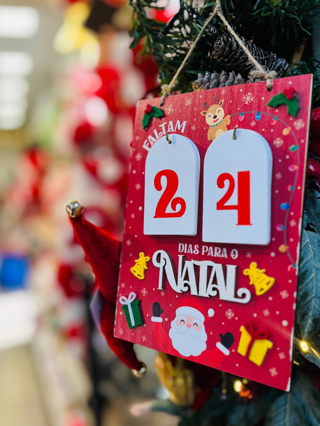 Calendário decorativo de Natal NATM0073