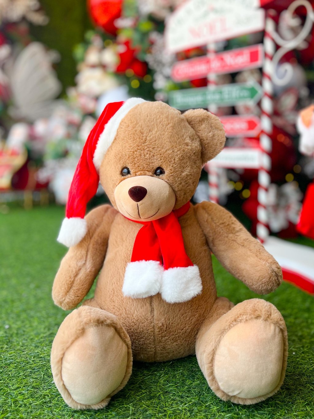 Urso natalino 40cm
