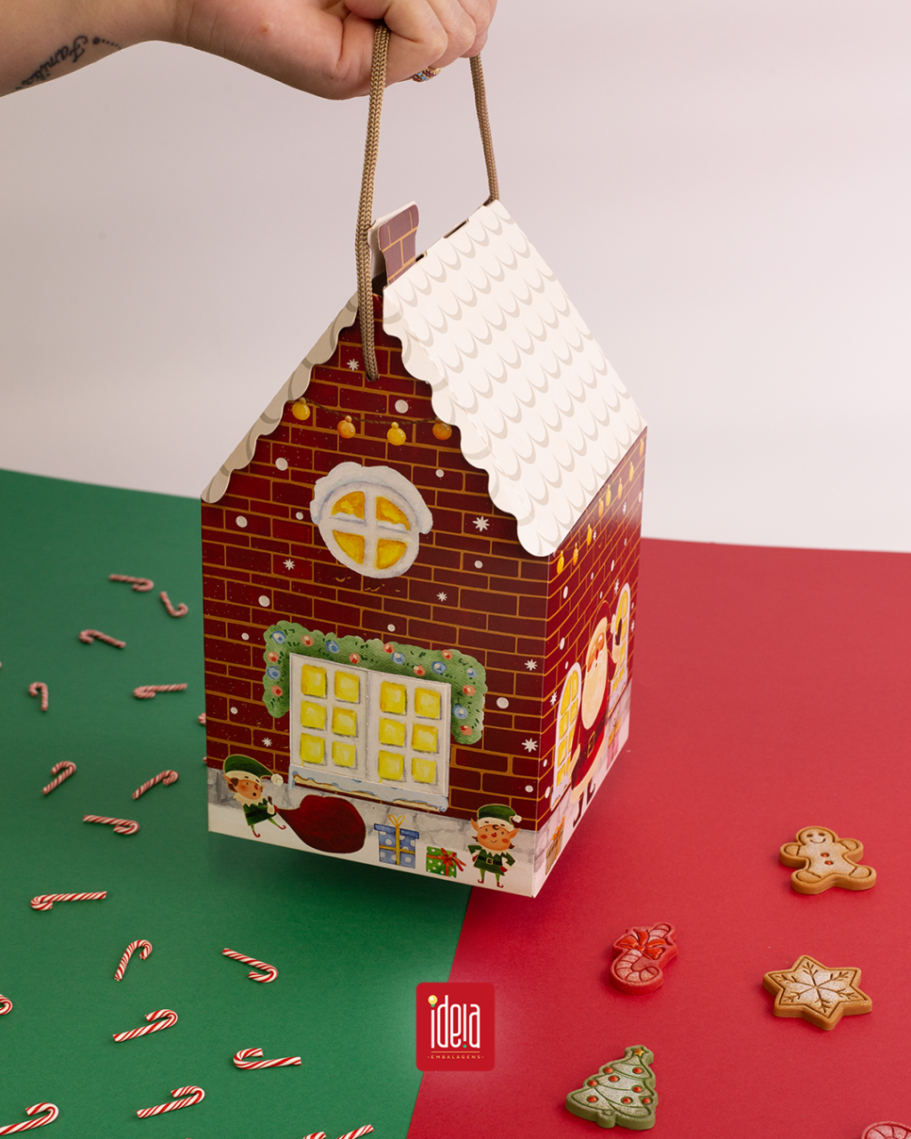 CAIXA PANETONE CASA - CONTO DE NATAL 5603