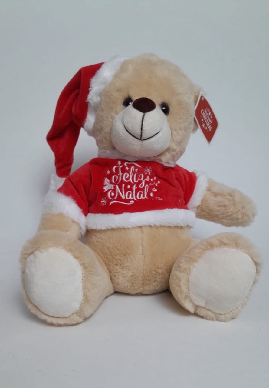 Urso natalino 25cm NAT0329