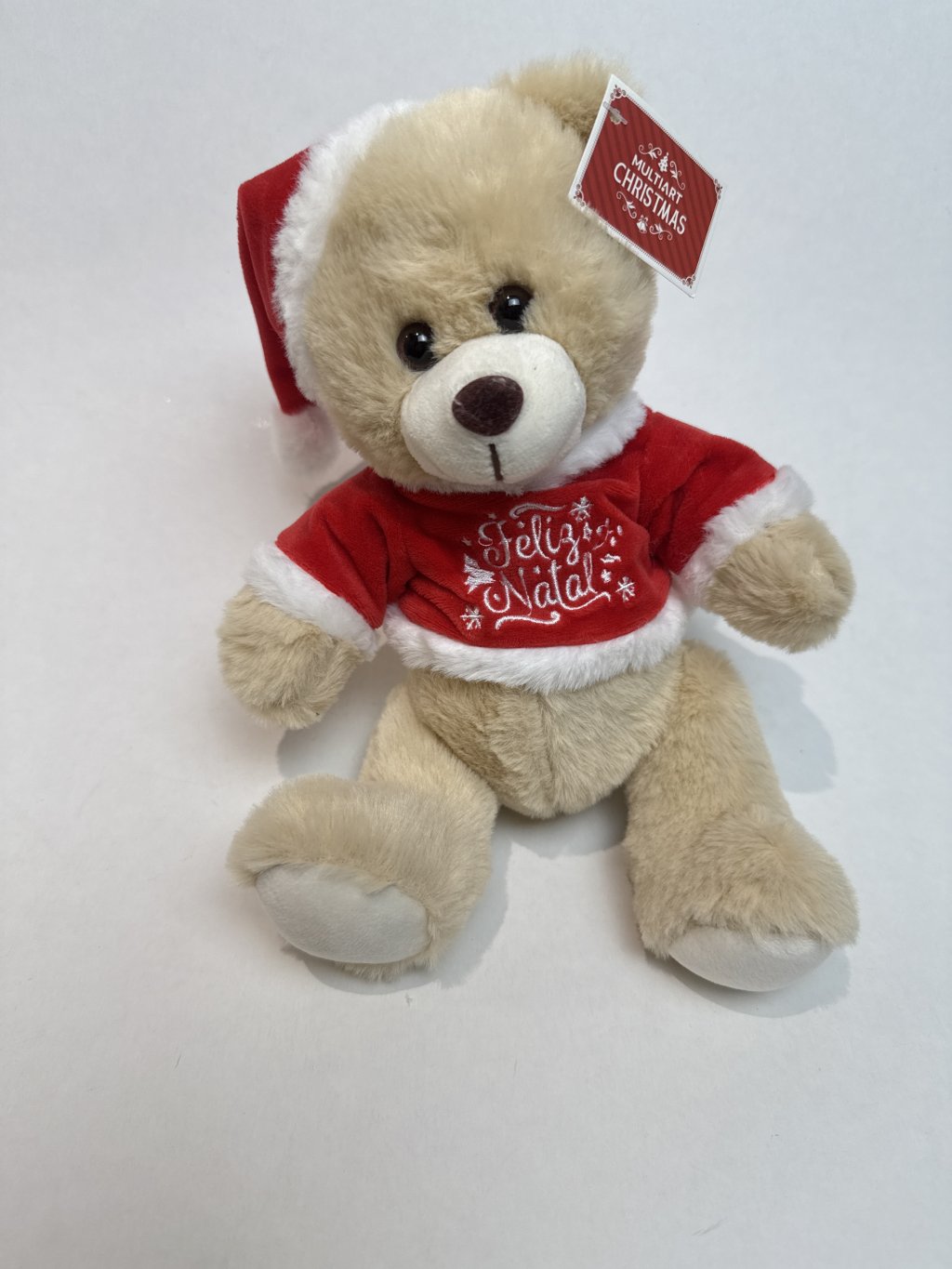 Enfeite de Natal urso 20cm NAT0328