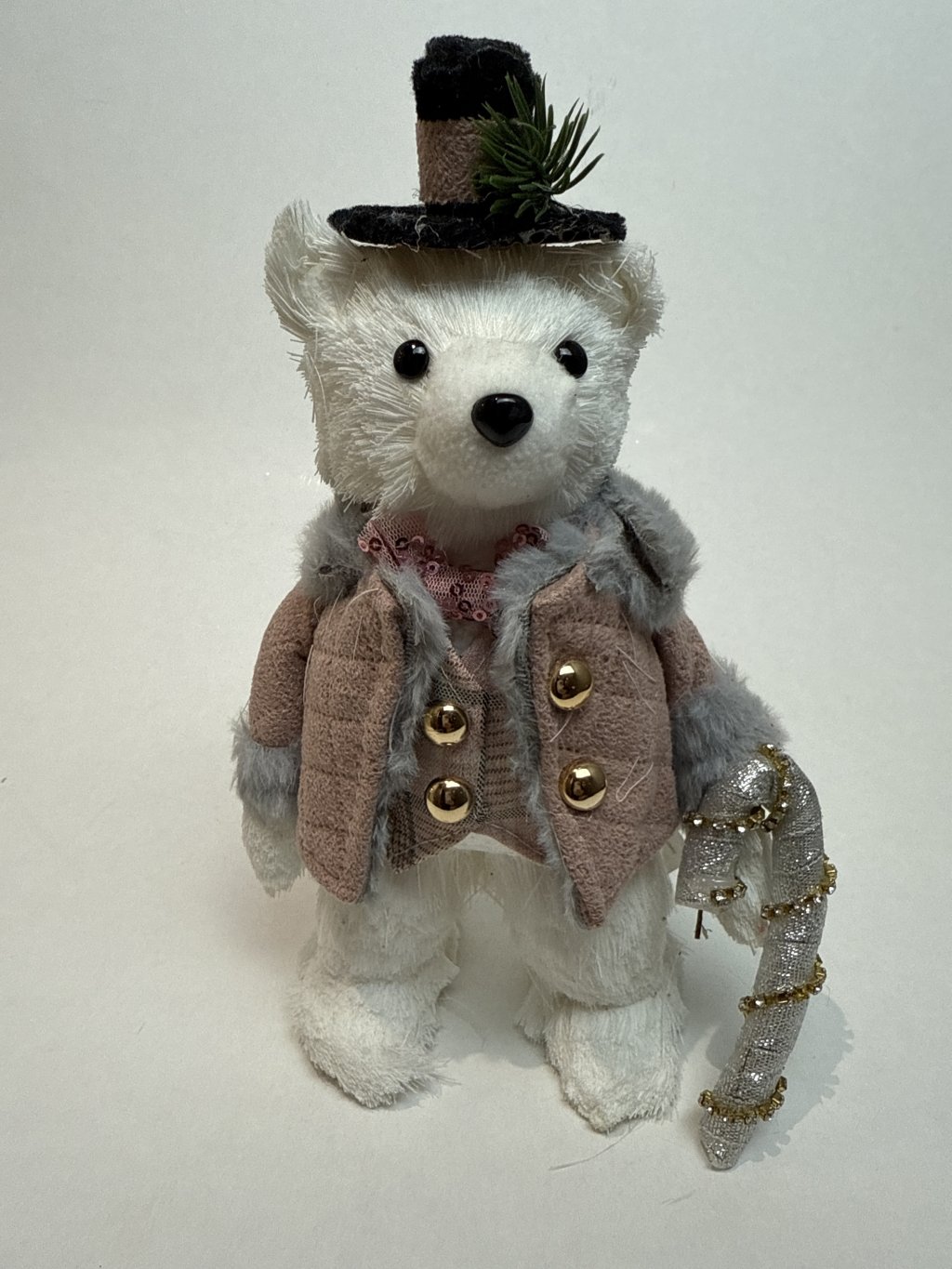 Urso encantado casaco 11x12x23cm 30330