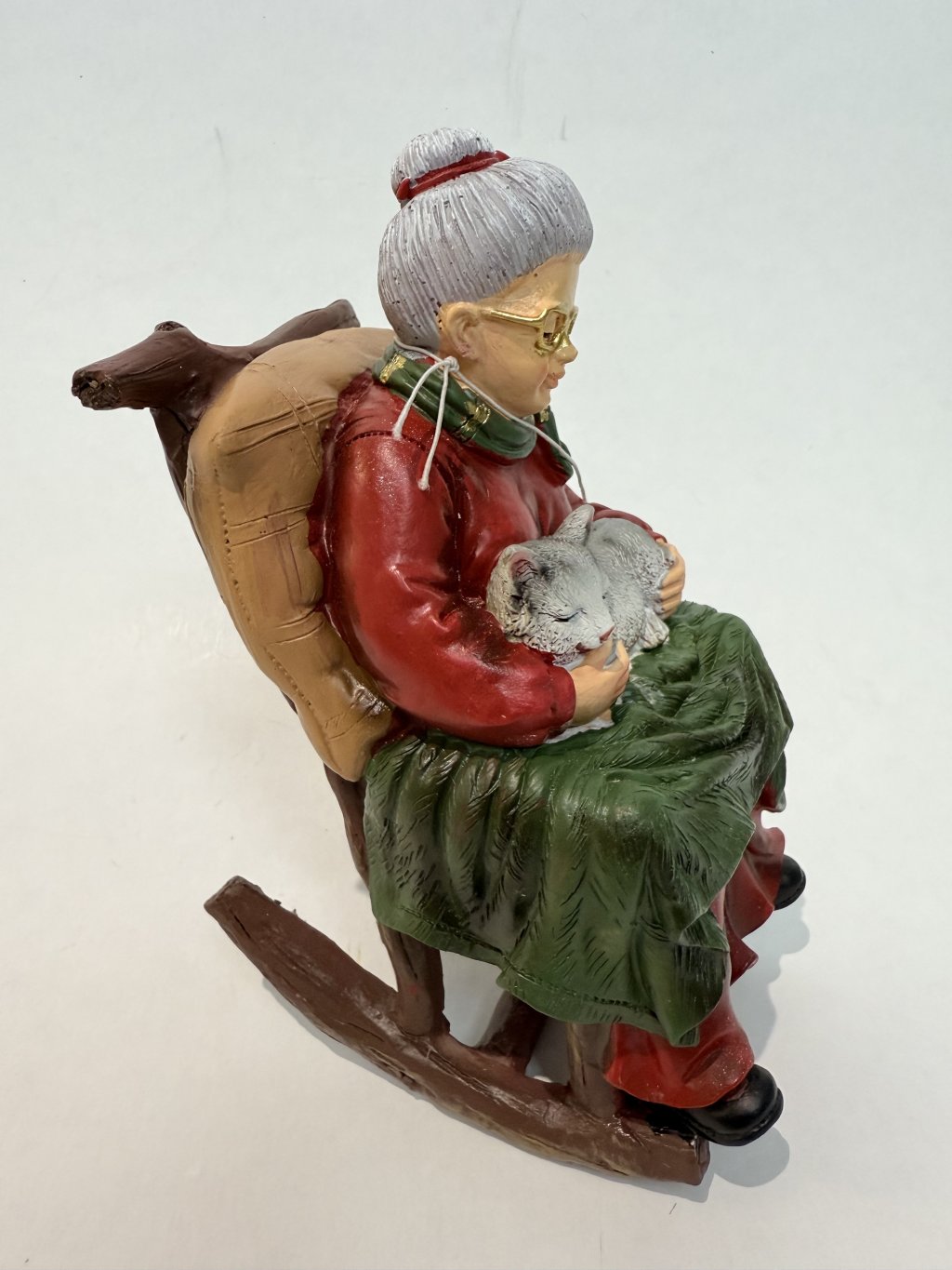 Resina Natal Mamãe Noel 16,5x14CM 91341001