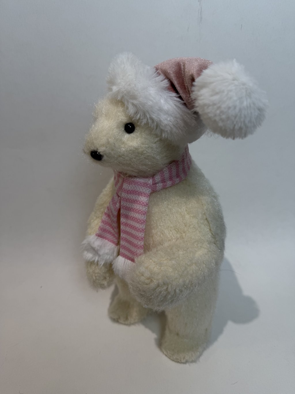 Enfeite Urso Polar Rose 53912-562