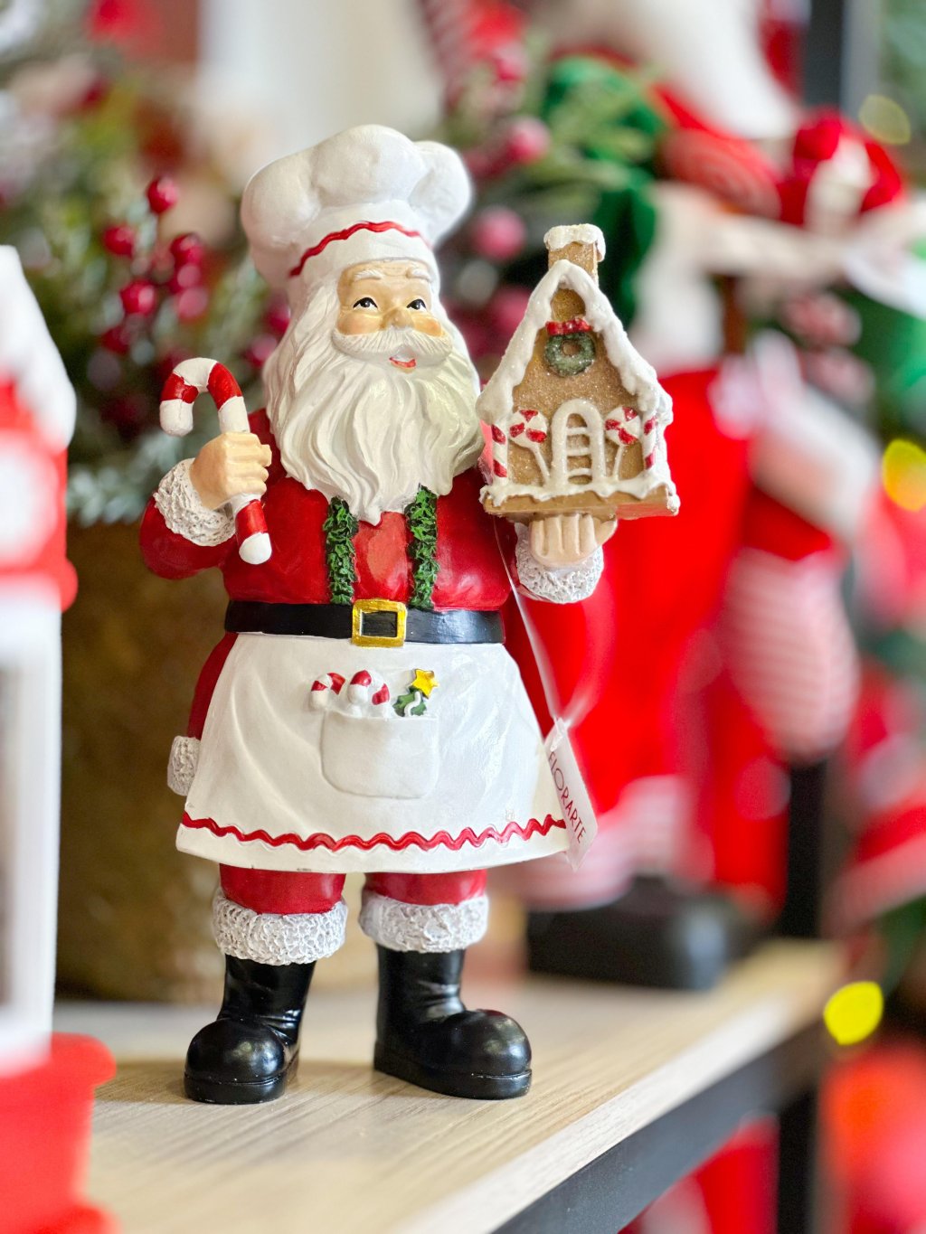 Resina Natal Papai Noel 29,5x16,5CM 86253001