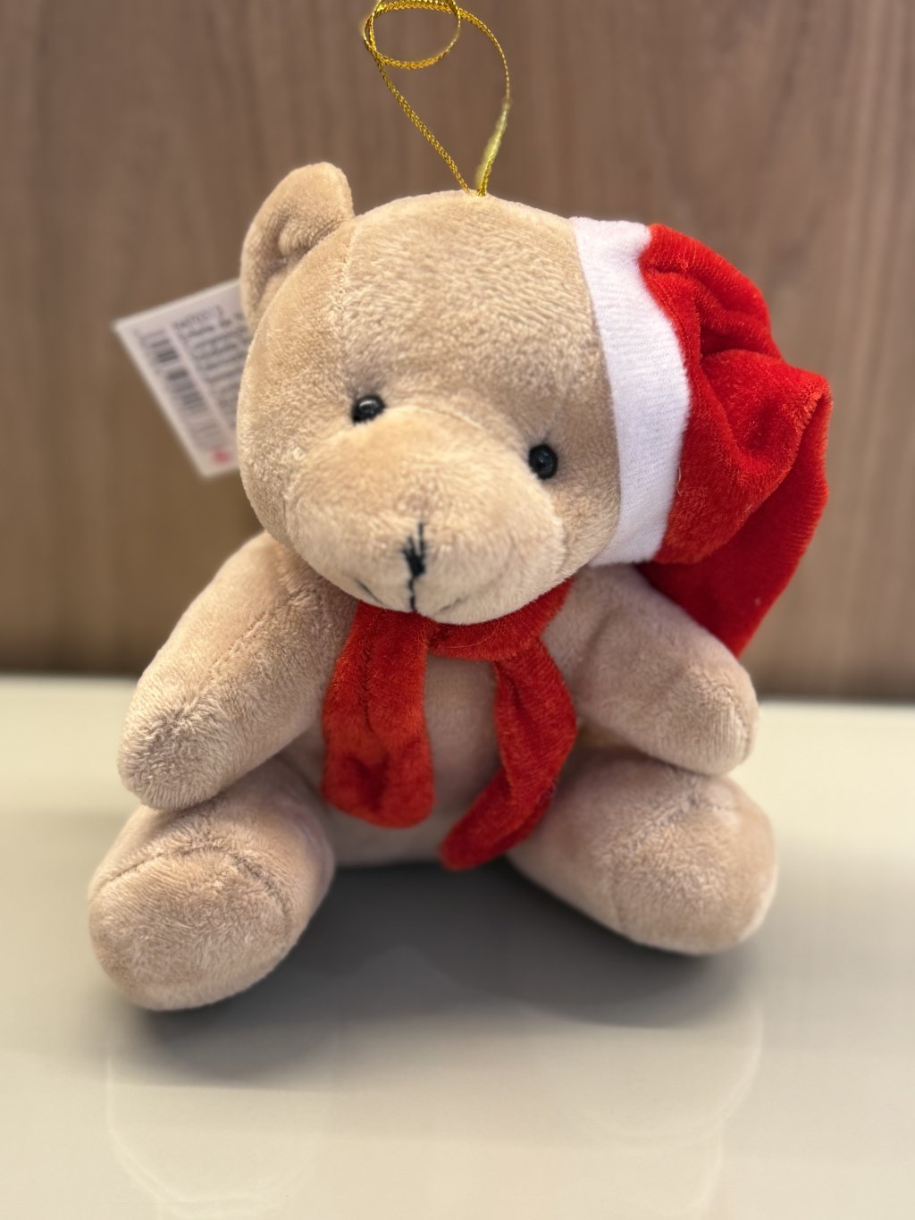 Enfeite de Natal Urso 15cm  NAT0313