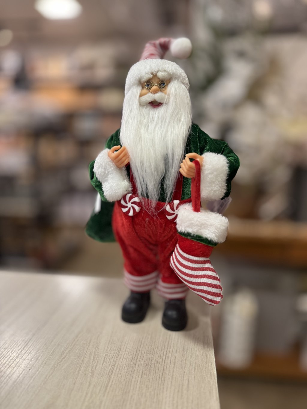 Papai Noel Natal em pé  30cm 57429001