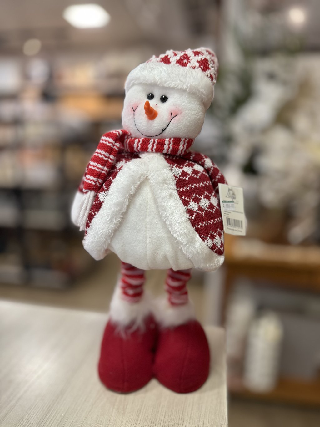 Boneco de neve natalino REF 8562