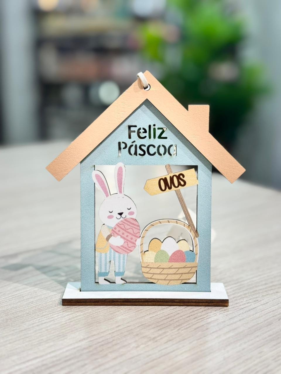 ADORNO DE PASCOA 12,1 X 13,9 cm MDN0039
