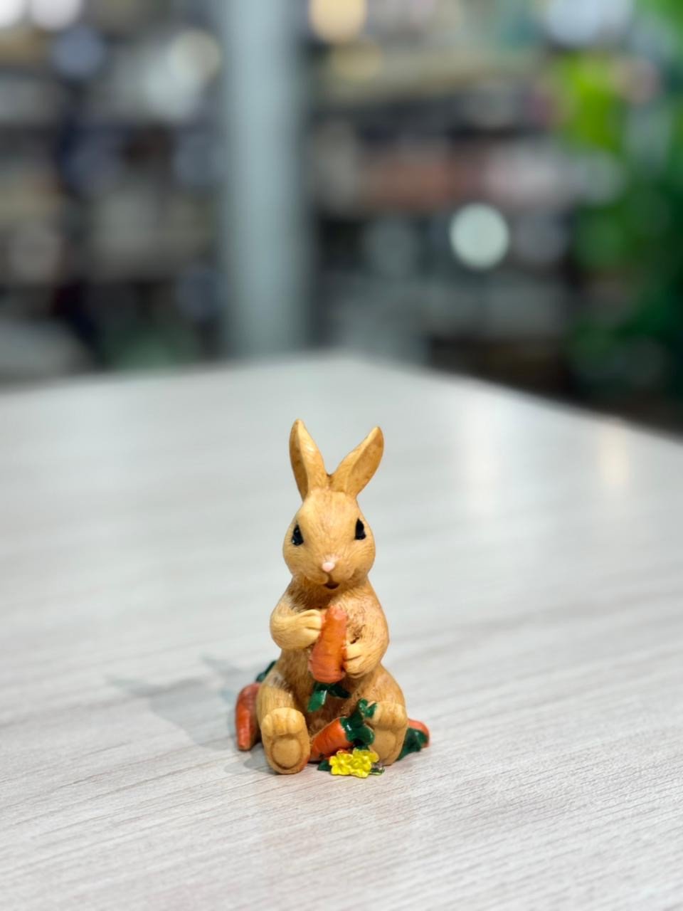 COELHO DE PASCOA RESINA 6,5CM PAS0168