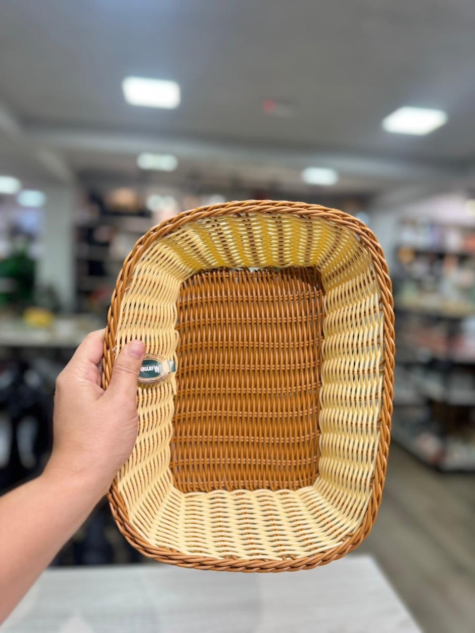 CESTO RETANGULAR DE PLÁSTICO 30,5x22x8CM G 1647