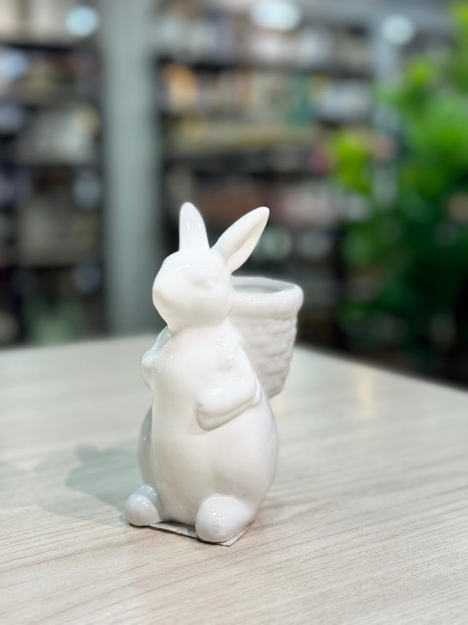 ENFEITE DECORATIVO DE PORCELANA 6,2x9x13,8CM  PAS0034