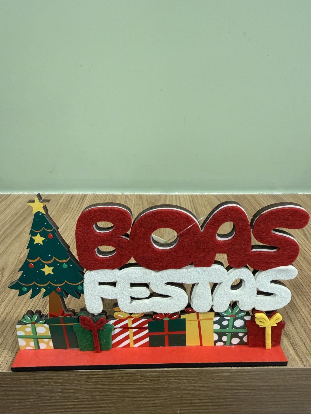 Frase decorativa de MDF NATM0113