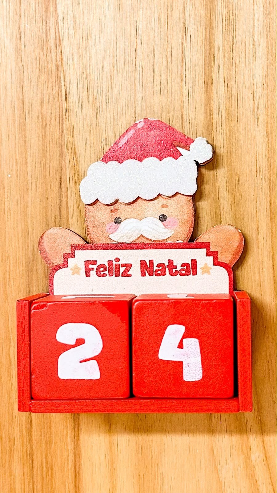 Calendário Natalino Madeira NATM0127