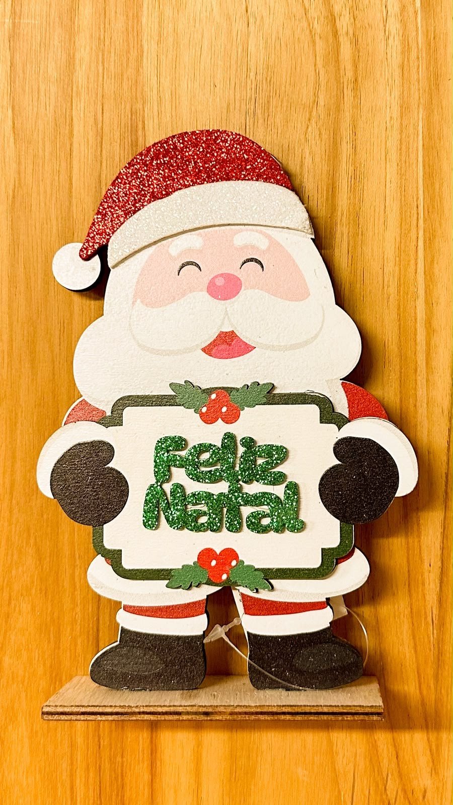 Placa Decorativa Papai Noel  NATM0110