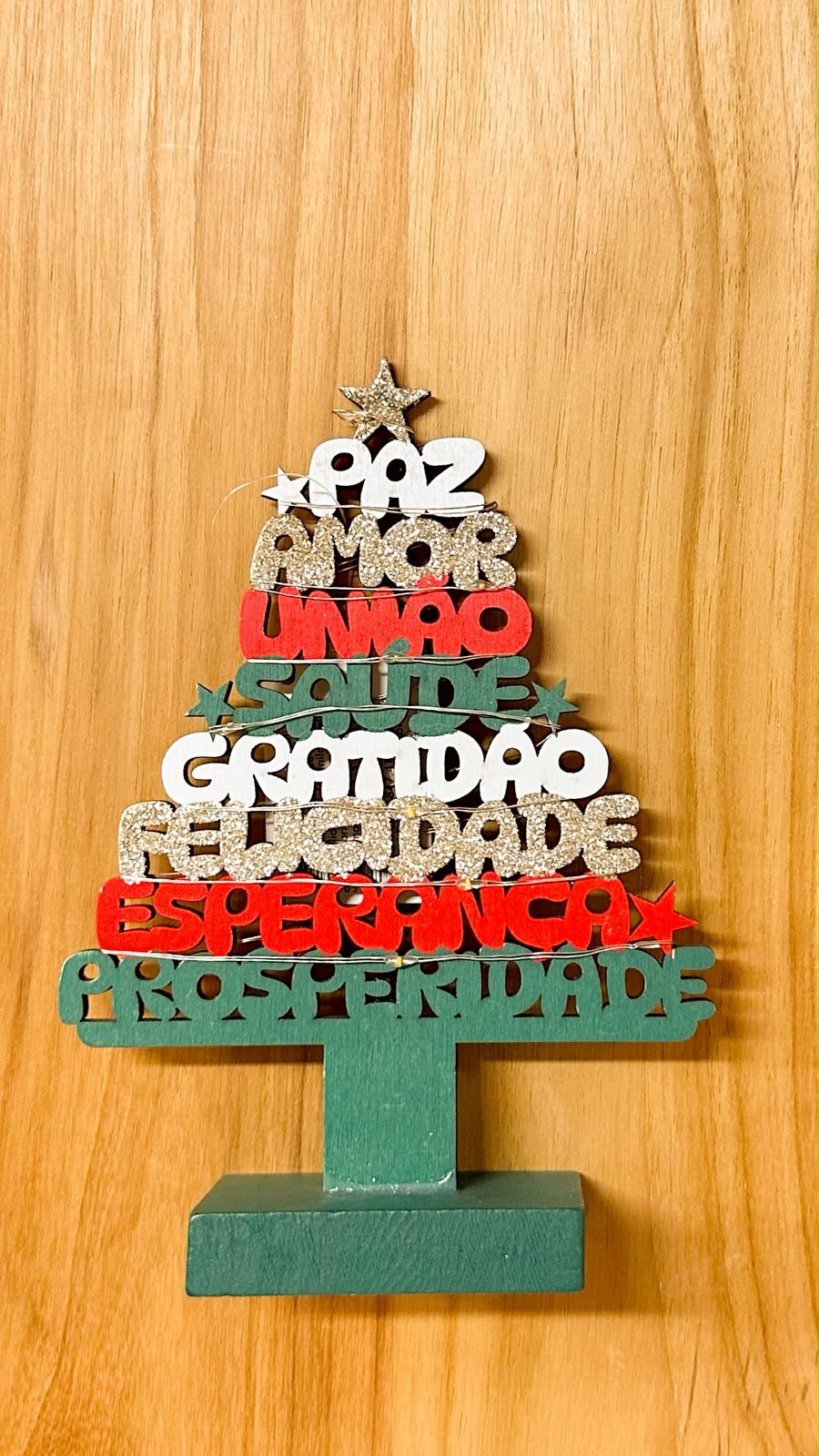 Placa decorativa Natalina NATM0107