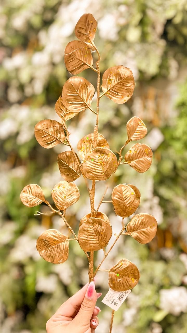 H.Folha dourada fosca 70CM 56411001