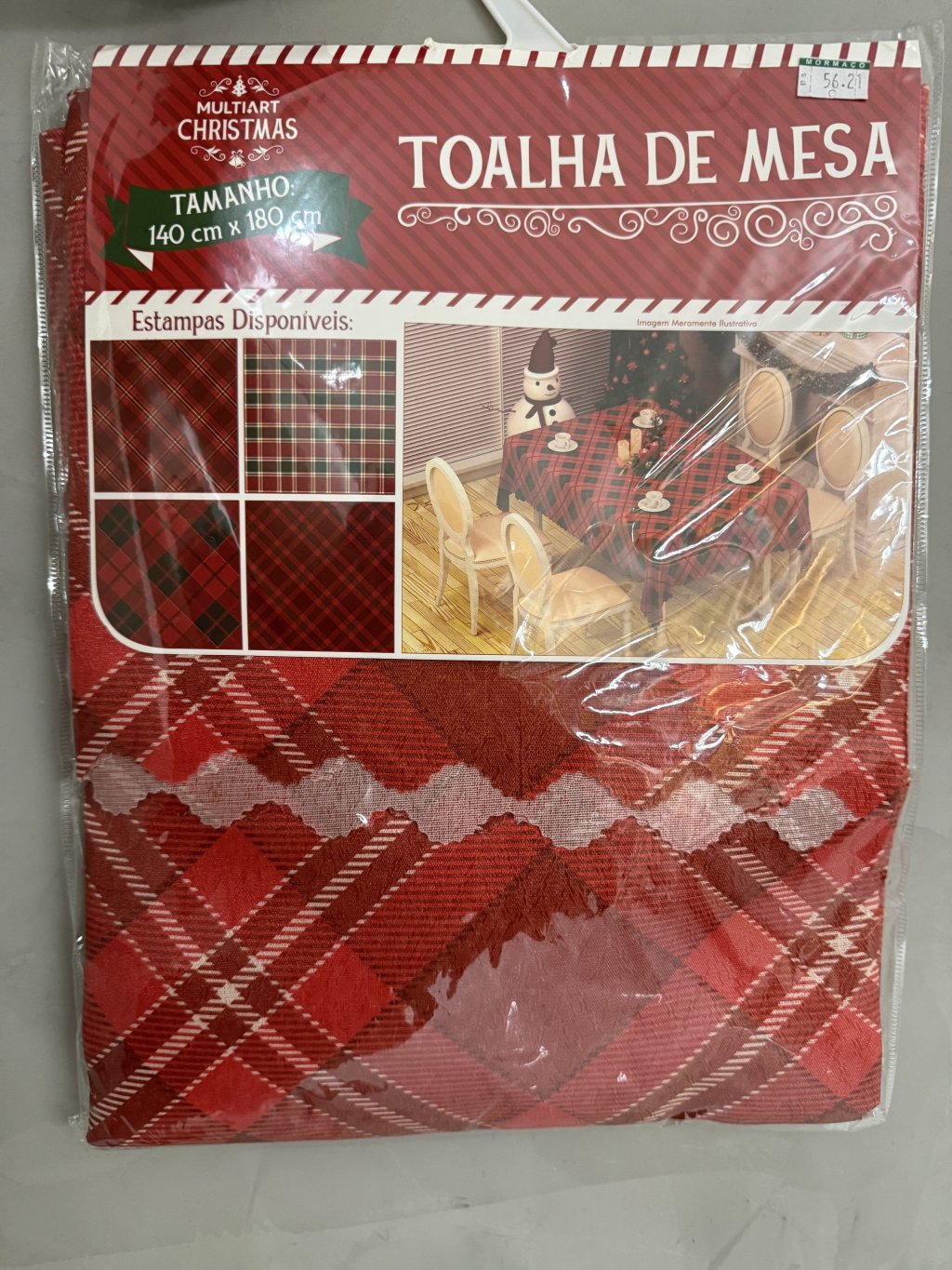 Toalha Natal 100% Poliéster 140x180CM TXA1418