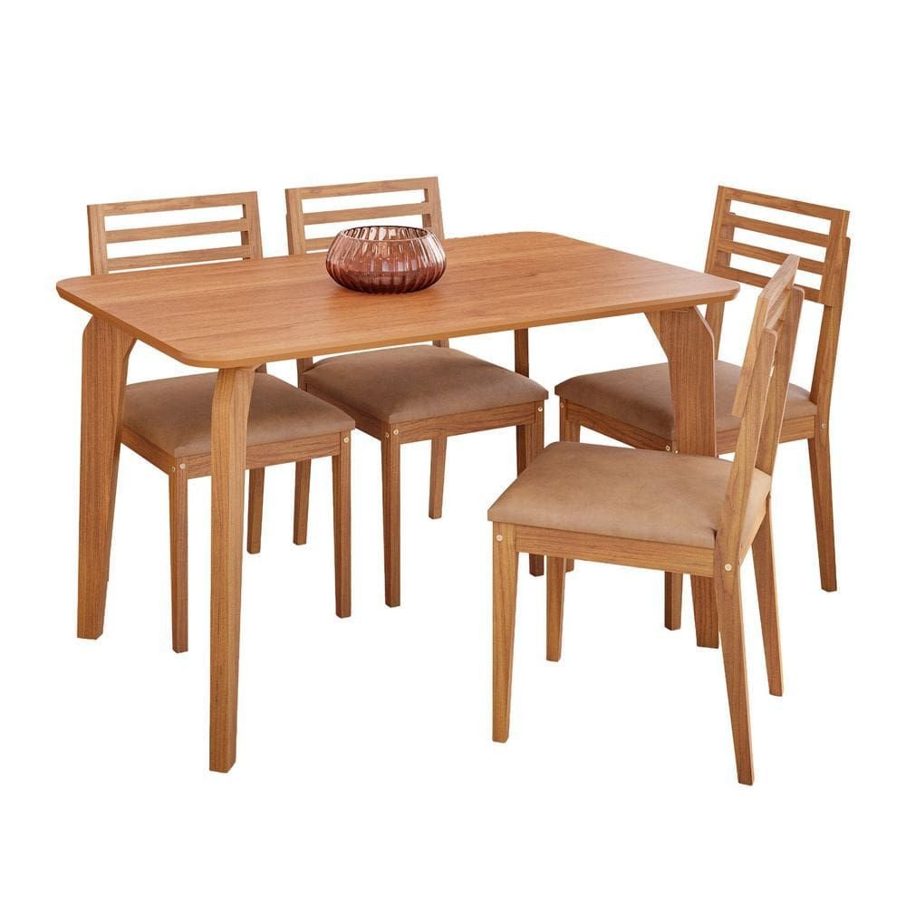 MESA PAPAIA C/ 4 CAD JURAPANÂ