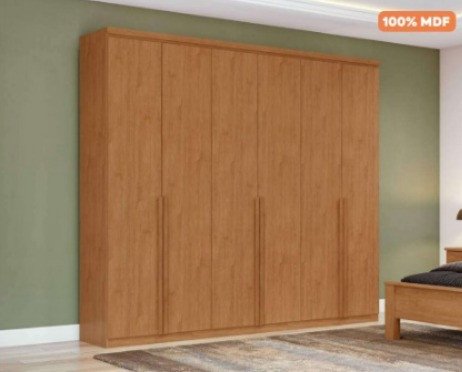 GUARDA ROUPA ALONZO 6 PORTAS