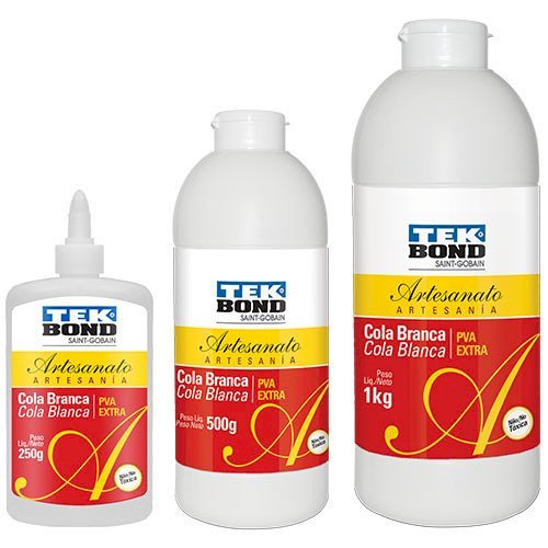 COLA BRANCA PVA EXTRA ARTESANATO TEK E BOND