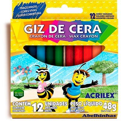 LAPIS CERA ACRILEX PEQ COM 12 