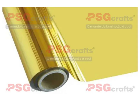 FOIL HOT STAMP OURO PSG 22CM X 10 MTS