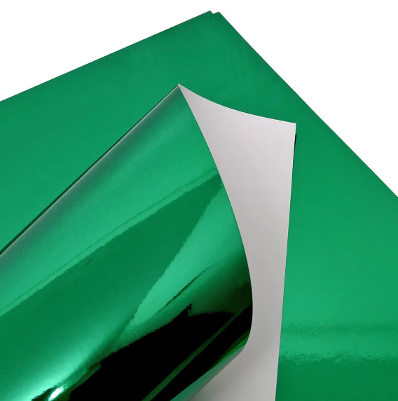 PACOTE PAPEL LAMICOTE VERDE 250GR MASTERPRINT - 10 FLS A4